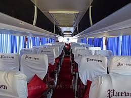 Parveen Travels AC Seater inside photo