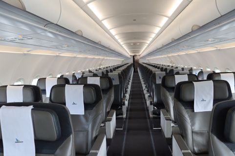 Solomon Airlines Economy inside photo