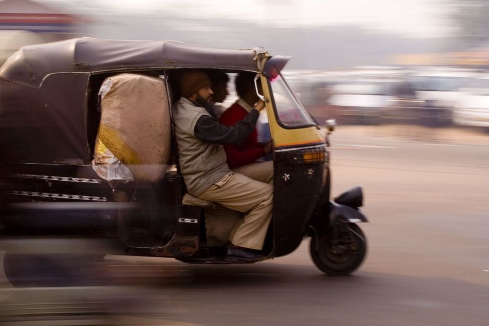 Auto-rickshaw in India