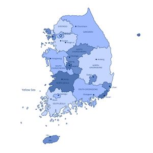 Korea Map