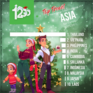 Top New Year destinations in Asia (family)