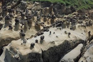 Rocks in Heping Island Park, Keelung, Taiwan