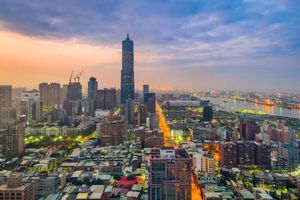 Kaohsiung cityscape, Taiwan